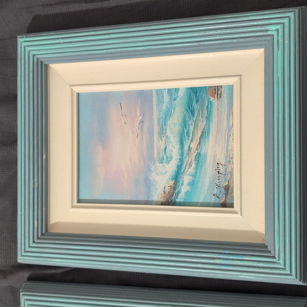Signed oil paintings